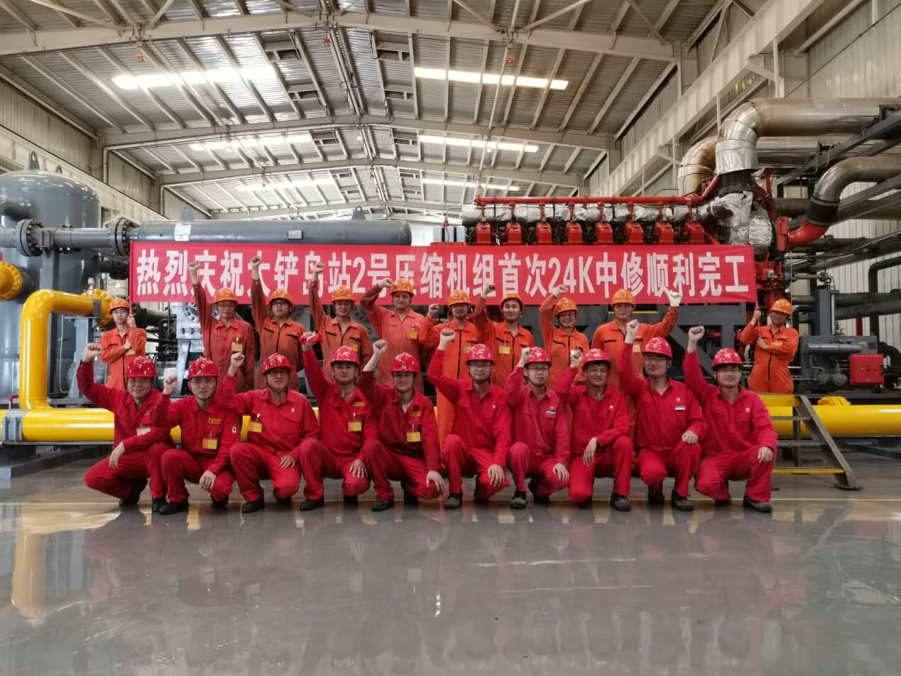 中石油西气东16V275GL+顶部大修